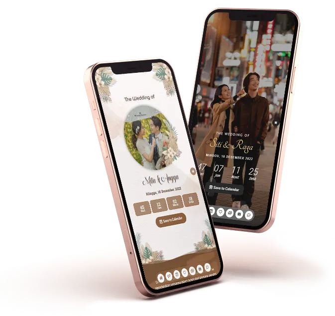 Mockup Undangan Digital